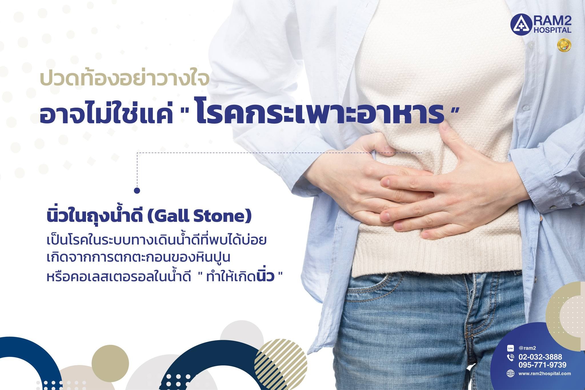 ผ่าตัดนิ่วในถุงน้ำดีแบบส่องกล้อง