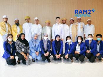 RAM2 Hospital, led by the management and Muslim employees, gathered to perform a Du'a (prayer) in accordance with Islamic principles to seek blessings (Barakat)